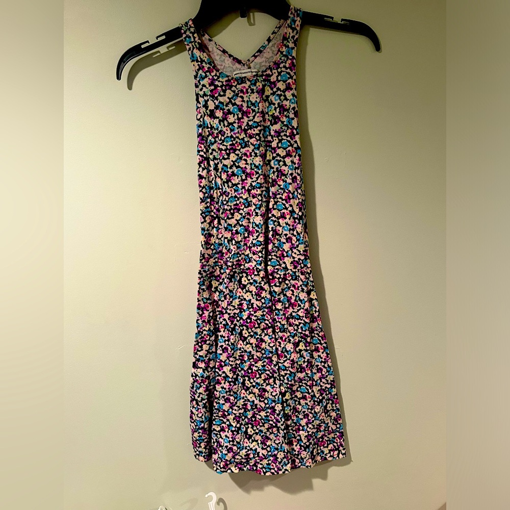 American Eagle Outfitters floral mini halter dress xxs